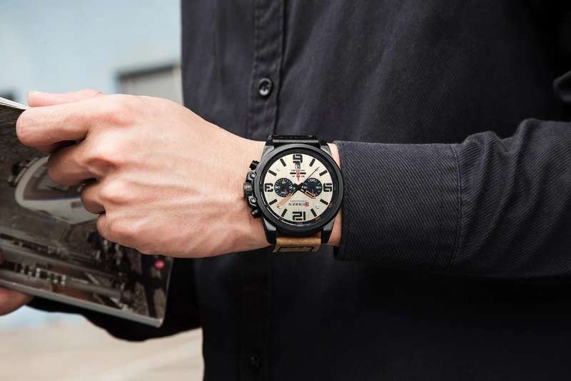 Curren Apex: Men's Chronograph Watch