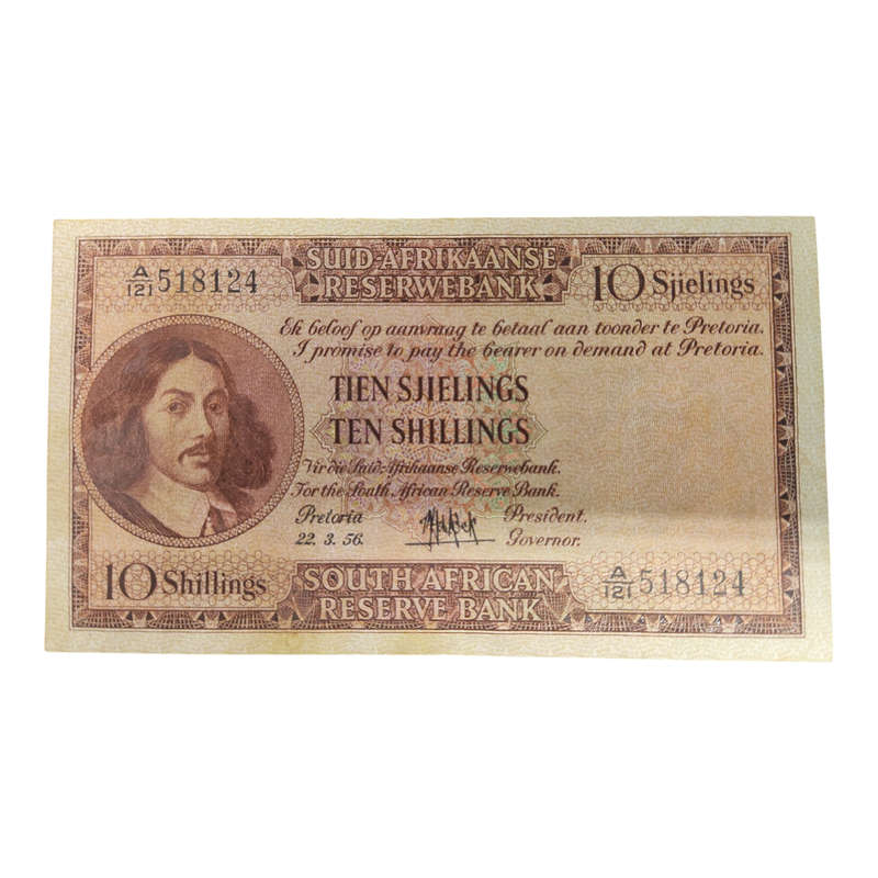 M.H de Kock 3rd Issue Ten Shillings