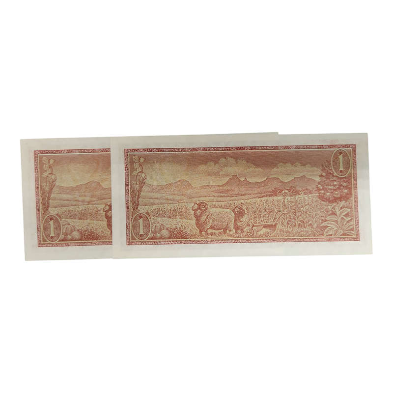 TW de Jongh 2nd Issue 1 Rand x 2