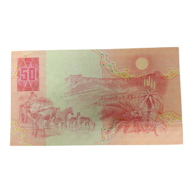 Gerhard de Kock (Rare BA Note) 50 Rand