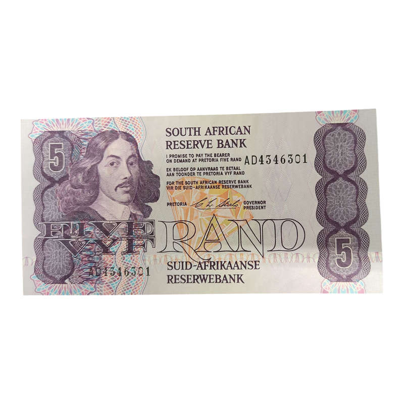 CL Stals 1st and Only Issue 5 Rand
