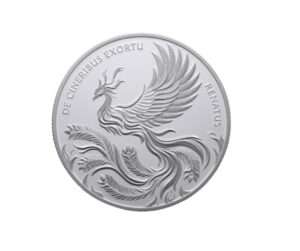 2023 1oz Kinesis Silver Phoenix Round includes capsule ~