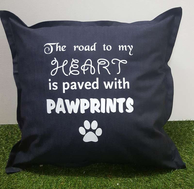 Scatter cushion denim