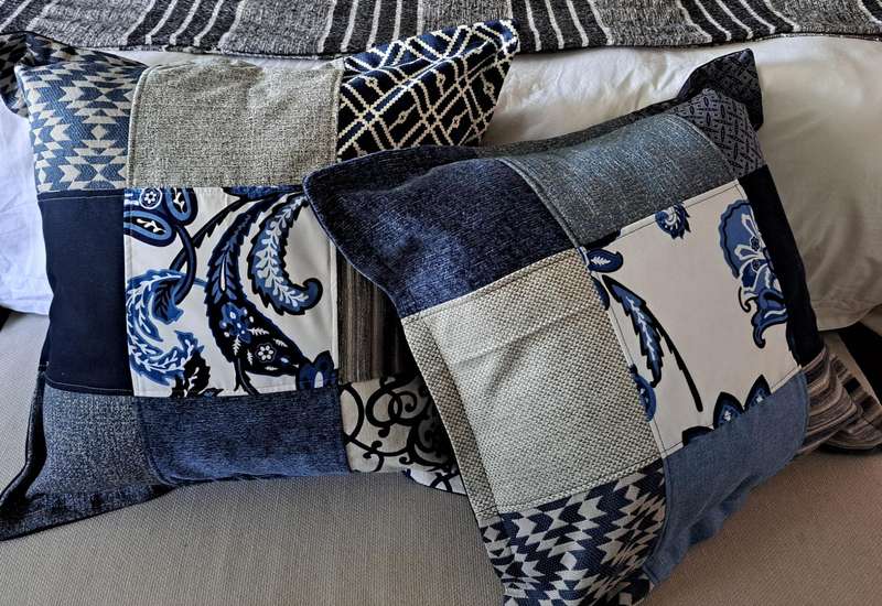 Scatter cushion patchwork