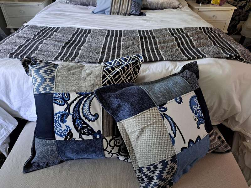 Scatter cushion patchwork