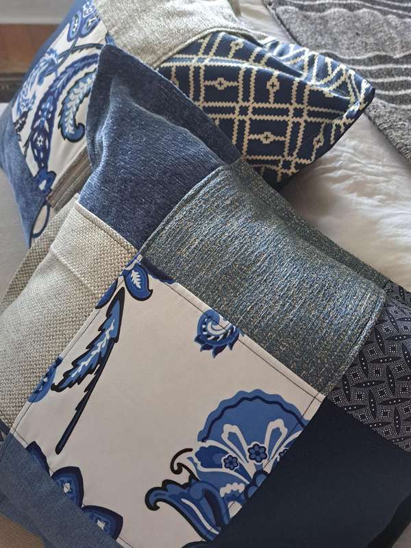 Scatter cushion patchwork
