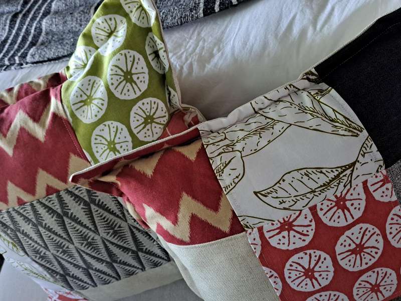 Scatter cushion patchwork