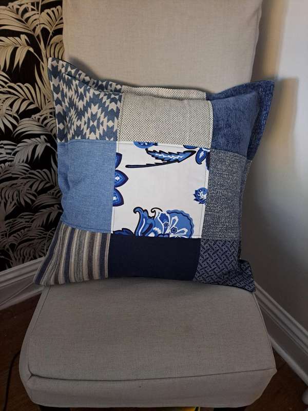 Scatter cushion patchwork