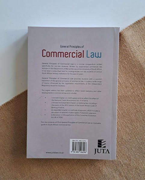 General Principles of Commercial Law