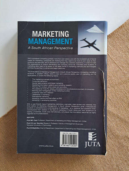 Marketing Management A South African Perspective
