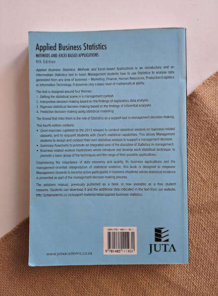 Applied Business Statistics