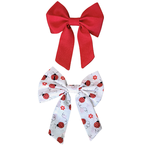 2 pc hair bow