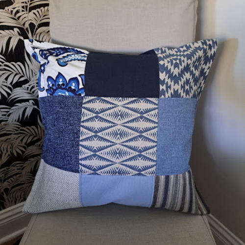 Scatter cushion patchwork