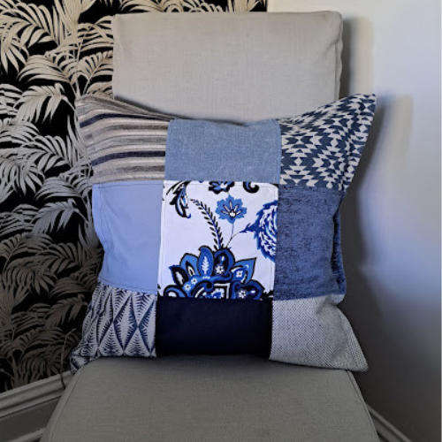 Scatter cushion patchwork