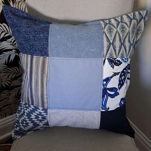 Scatter cushion patchwork