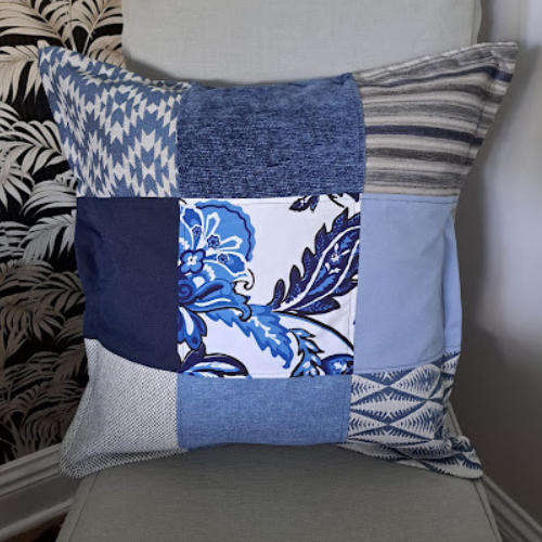 Scatter cushion patchwork