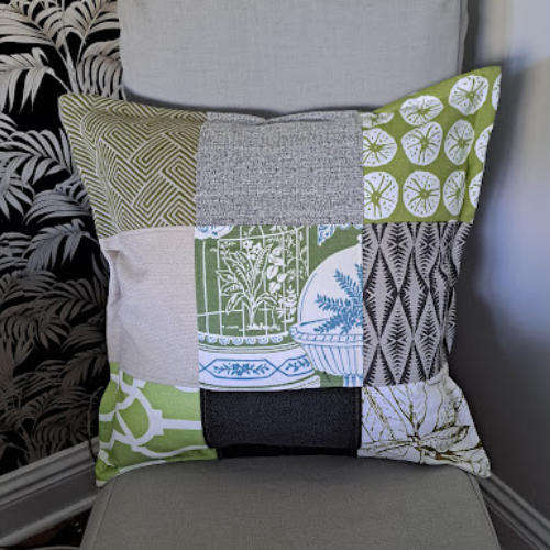 Scatter cushion patchwork