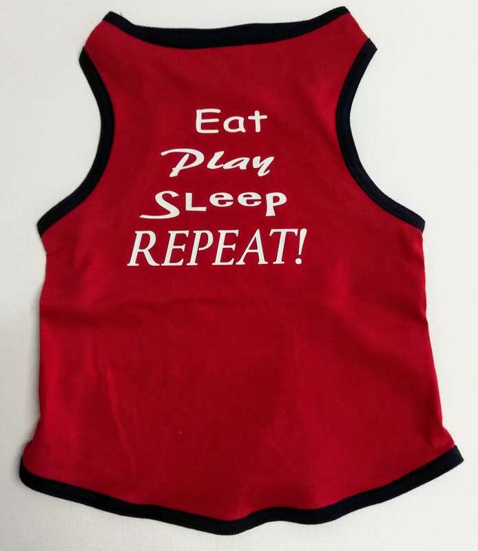 Dog vest - Eat Play Sleep Repeat