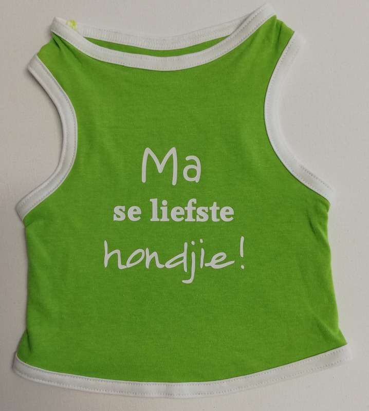 Dog Vest - Ma se liefste hondjie