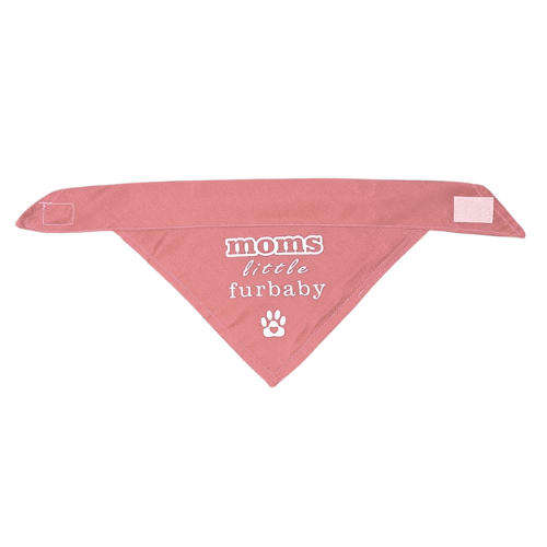 Pet Bandana Pink ( Mom's little furbaby)