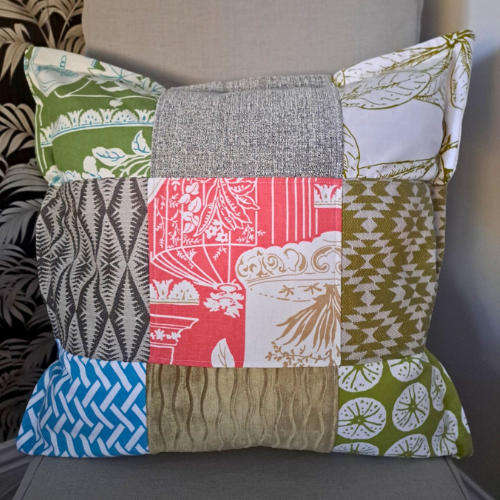 Scatter cushion patchwork