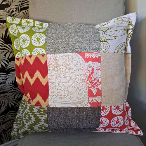 Scatter cushion patchwork