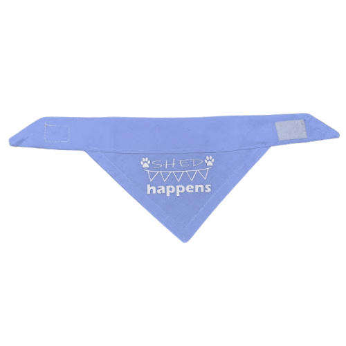 Pet Bandana Blue (Shed happens)