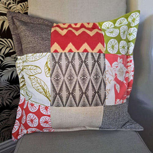 Scatter cushion patchwork