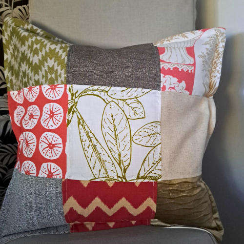 Scatter cushion patchwork