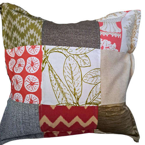Scatter cushion patchwork