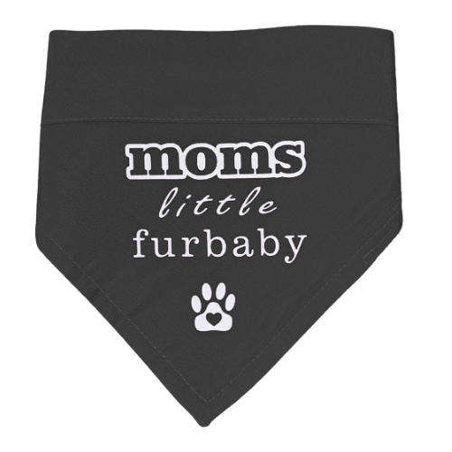 Pet Bandana Black ( Mom's little furbaby )