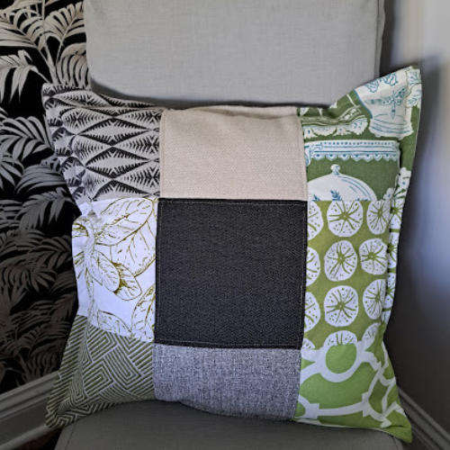 Scatter cushion patchwork