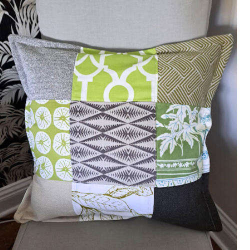 Scatter cushion patchwork