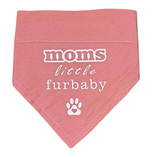Pet Bandana Pink ( Mom's little furbaby)