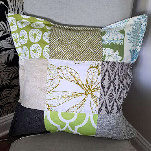 Scatter cushion patchwork