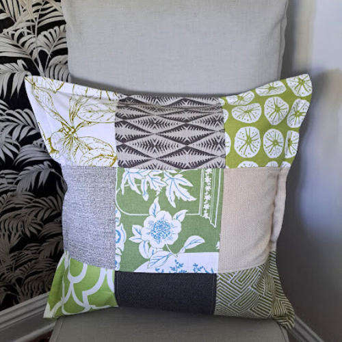 Scatter cushion patchwork