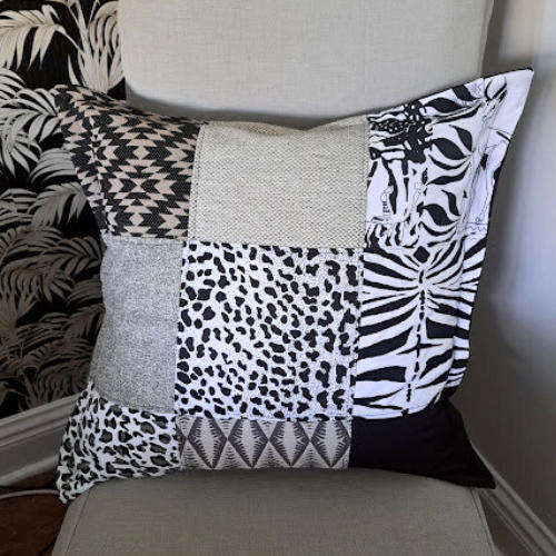 Scatter cushion patchwork
