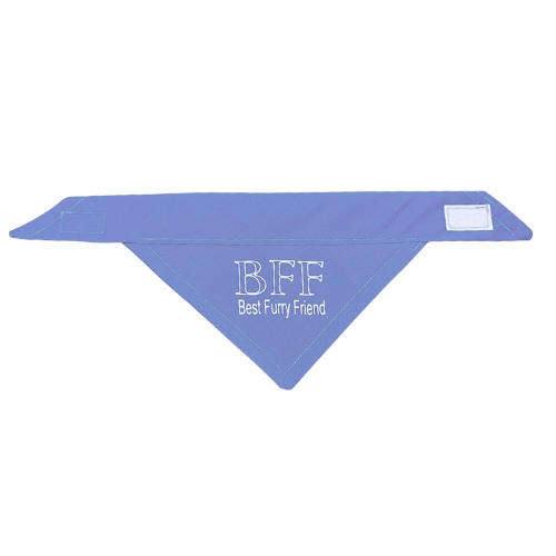 Pet Bandana Blue (BFF best furry friend)