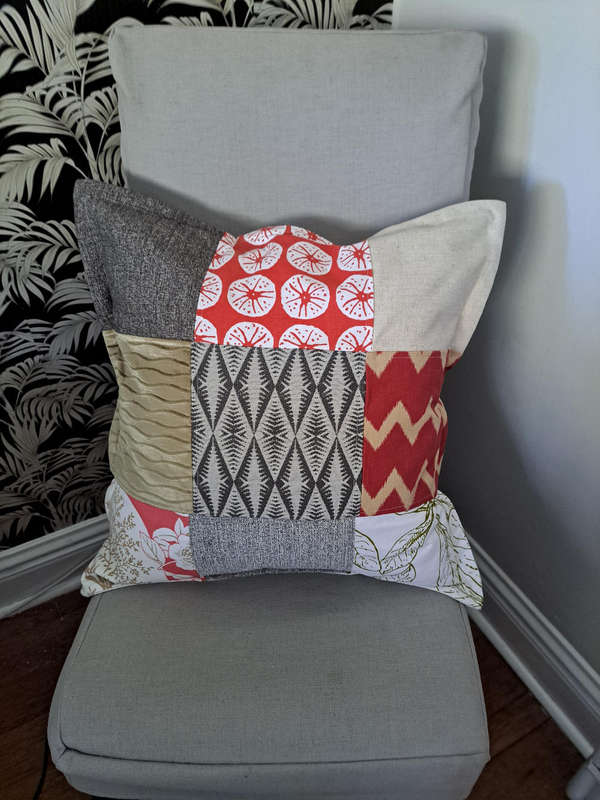 Scatter cushion patchwork