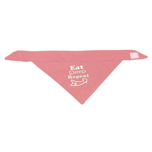 Pet Bandana Pink ( Eat Sleep Repeat )