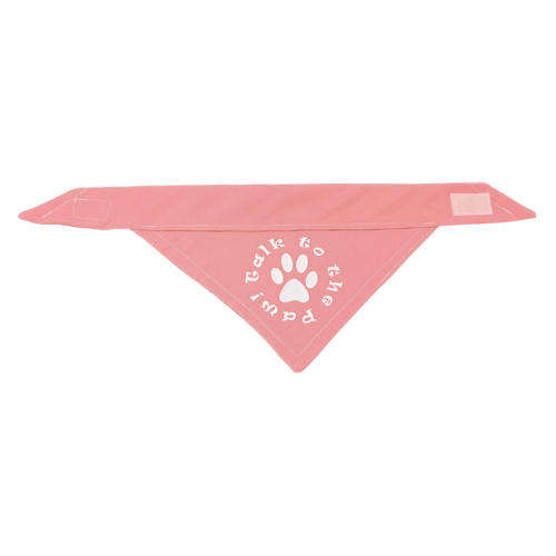 Pet Bandana Pink (Talk to the paw)