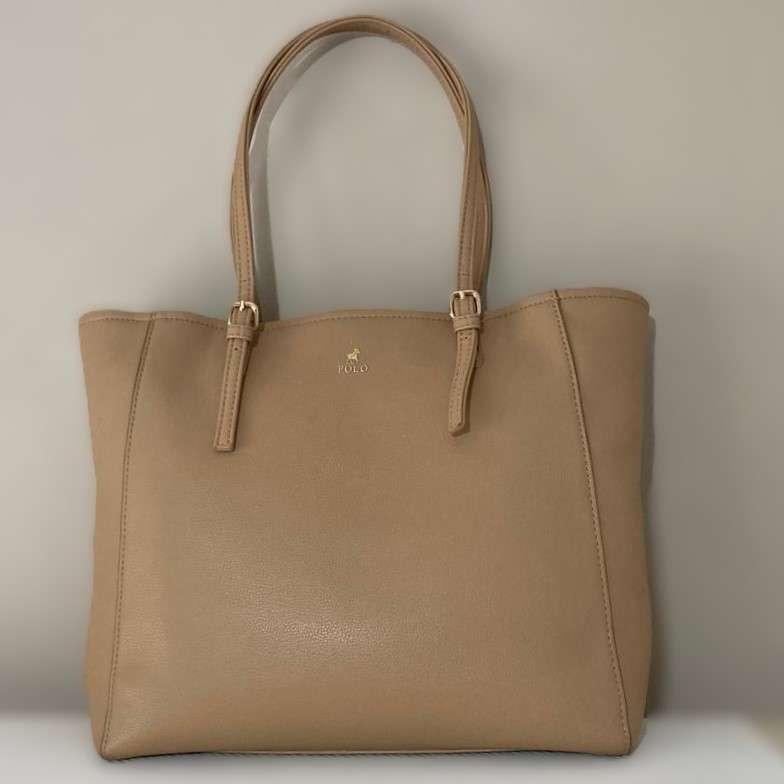 Polo Iconic Womens Tote - Beige