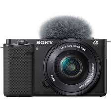 Sony ZV-E10 Mirrorless Camera and Wireless shooting grip