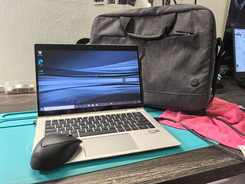 Touchscreen*HP ELITEBOOK X360 1030g3*i5-8350U-IPS FHD-8GB RAM-256GB SSD-4G-HP BAG PLUS MOUSE