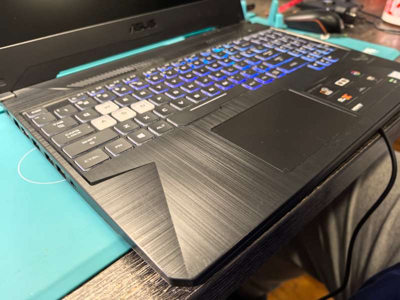 NVIDIA GTX1650-ASUS TUF FX505GT-i5-9300H-8GB RAM-512GB SSD-FHD-GTX1650-RGB-AURA