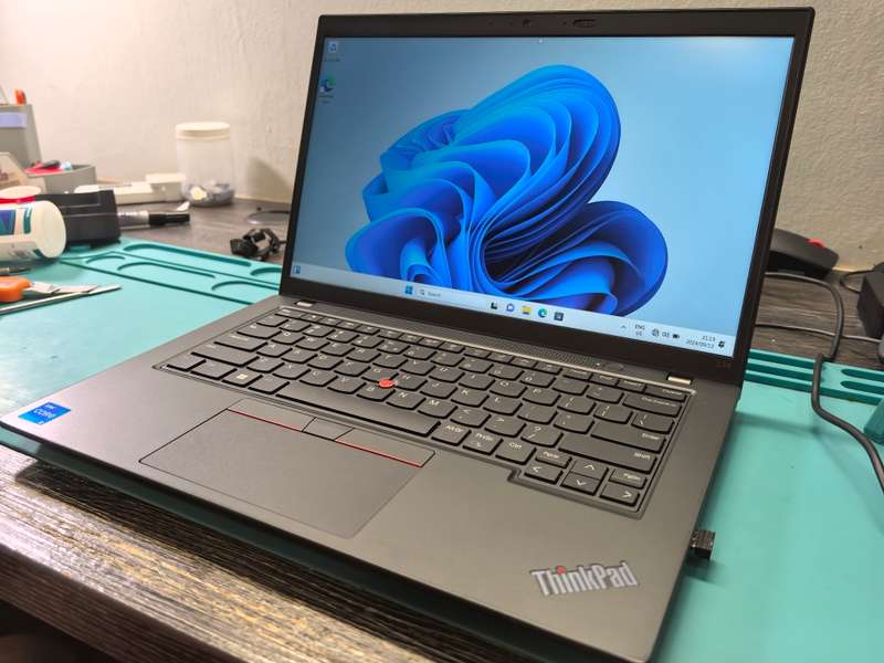 12th GEN i5-LENOVO THINKPAD L14-i5-1235G7-8GB DDR4-512GB SSD-FHD-IRIS GRAPHICS
