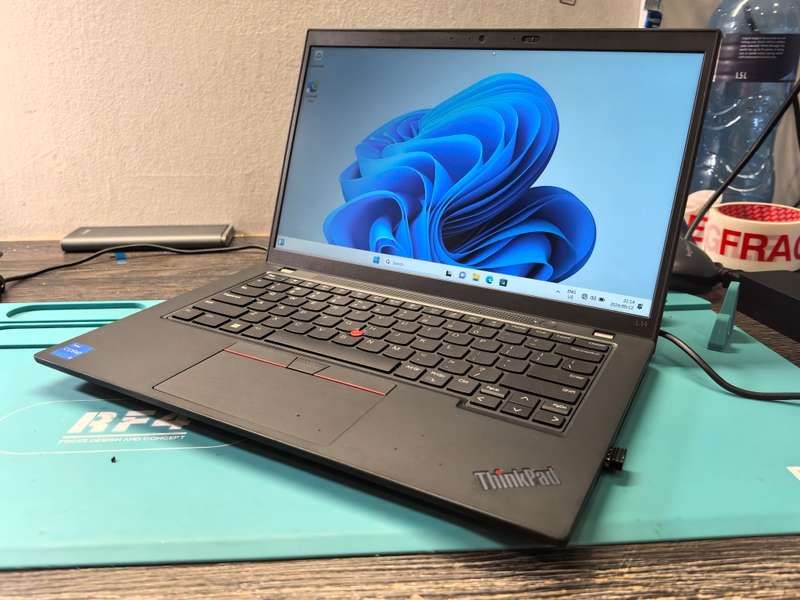 12th GEN i5-LENOVO THINKPAD L14-i5-1235G7-8GB DDR4-512GB SSD-FHD-IRIS GRAPHICS