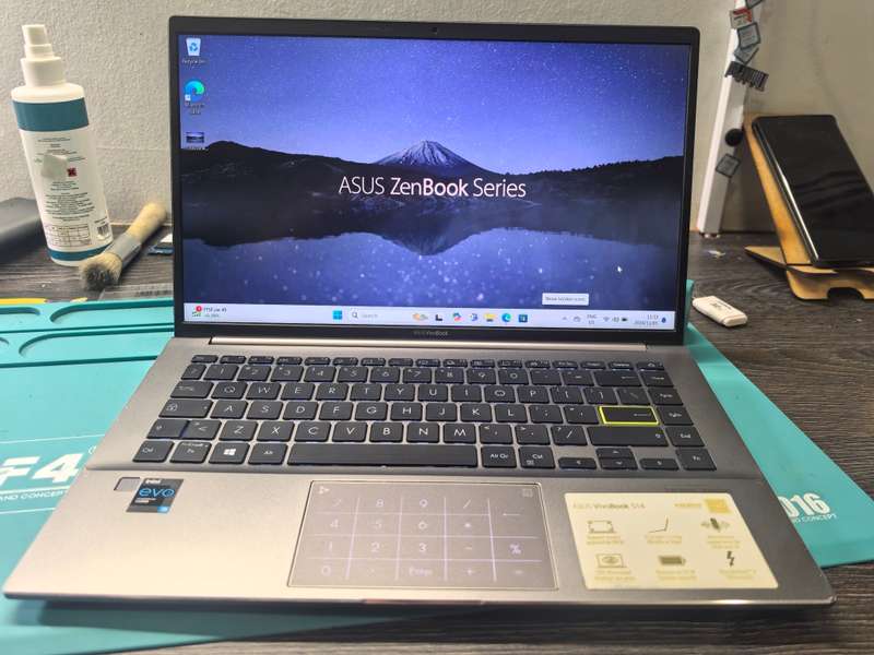 11TH GEN-ASUS S14 435E-i5-1135G7-8GB DDR4-512GB SSD-FHD-THUNDERBOLT