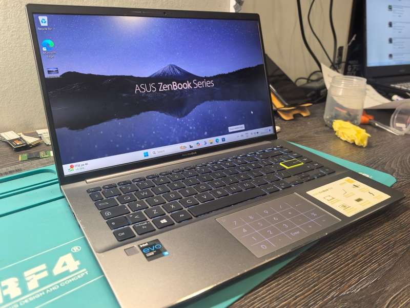 11TH GEN-ASUS S14 435E-i5-1135G7-8GB DDR4-512GB SSD-FHD-THUNDERBOLT