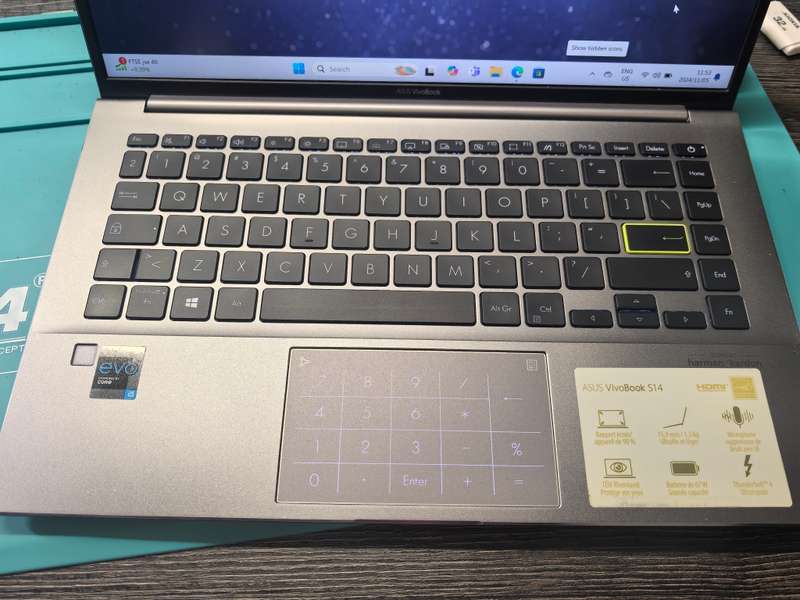 11TH GEN-ASUS S14 435E-i5-1135G7-8GB DDR4-512GB SSD-FHD-THUNDERBOLT